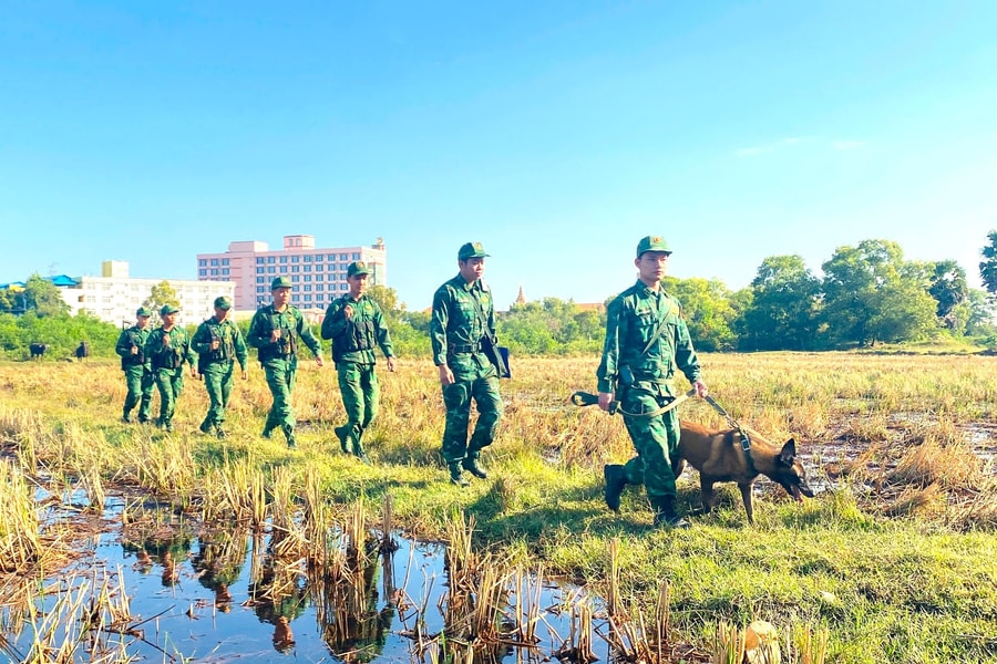 Đồn Biên phòng cửa khẩu quốc tế Hà Tiên - Lá cờ đầu trong phong trào thi đua quyết thắng