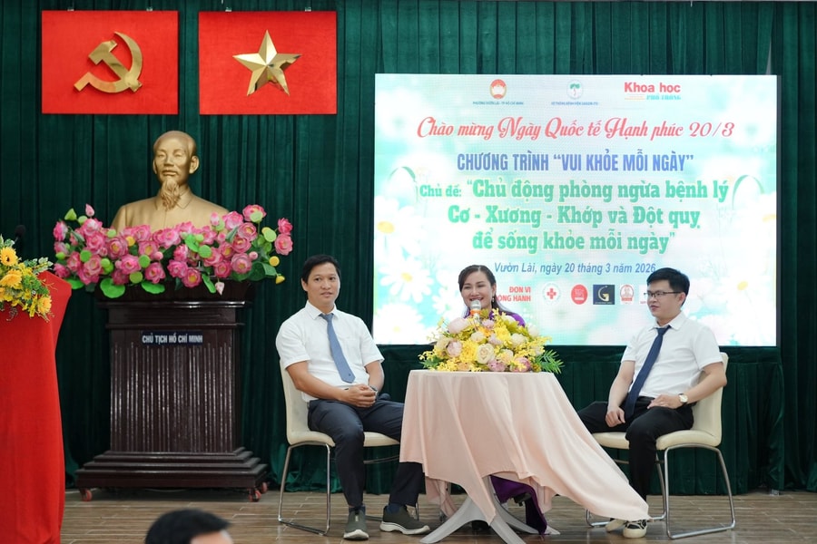 "Vui khỏe mỗi ngày" số 20/3 lên sóng HTV