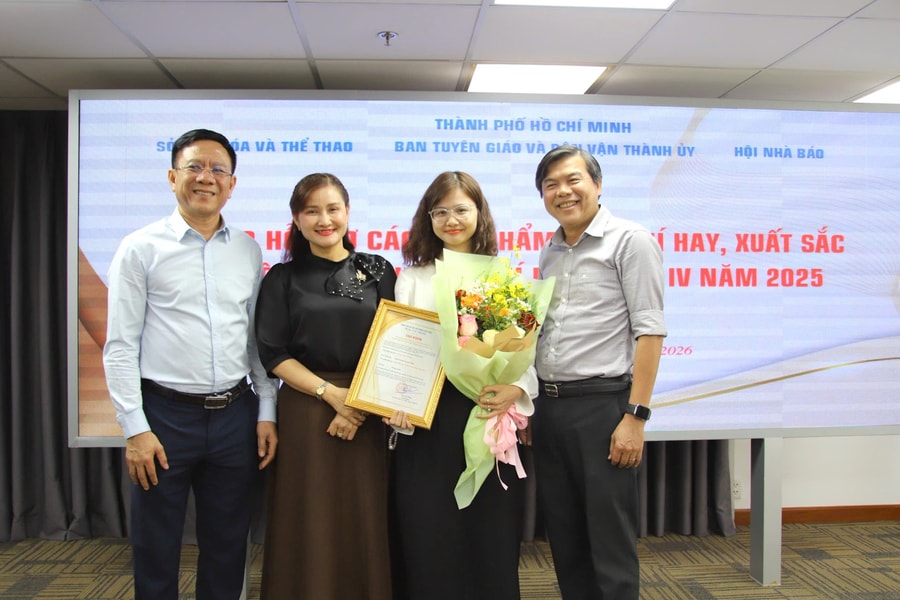 Tác phẩm viết về TP.HCM của Tạp chí Khoa học phổ thông được khen thưởng