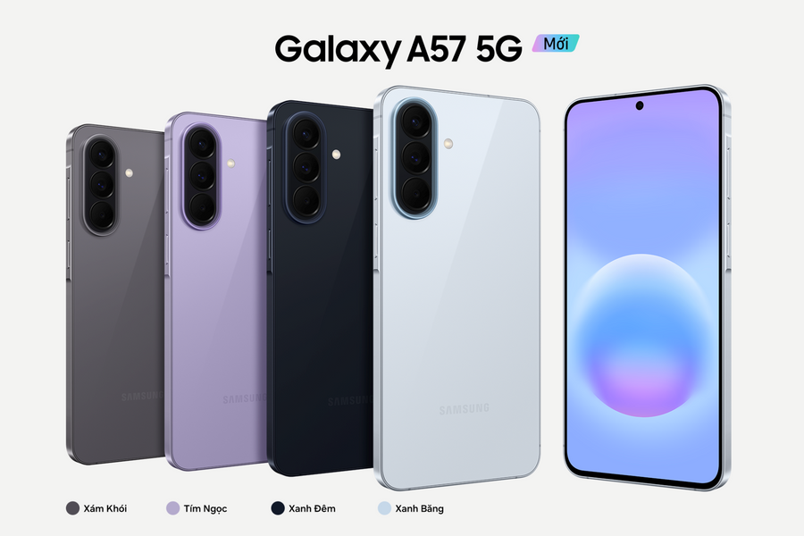Samsung đưa AI xuống phân khúc phổ thông với Galaxy A57 và A37