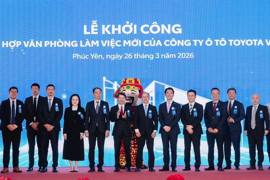 Toyota Việt Nam khởi công Dự án Tổ hợp Văn phòng làm việc mới tại tỉnh Phú Thọ