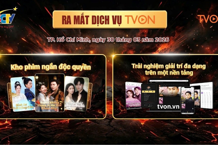 Truyền hình cáp SCTV ra mắt dịch vụ TVON - Nền tảng xem phim ngắn và nội dung giải trí trực tuyến hiện đại