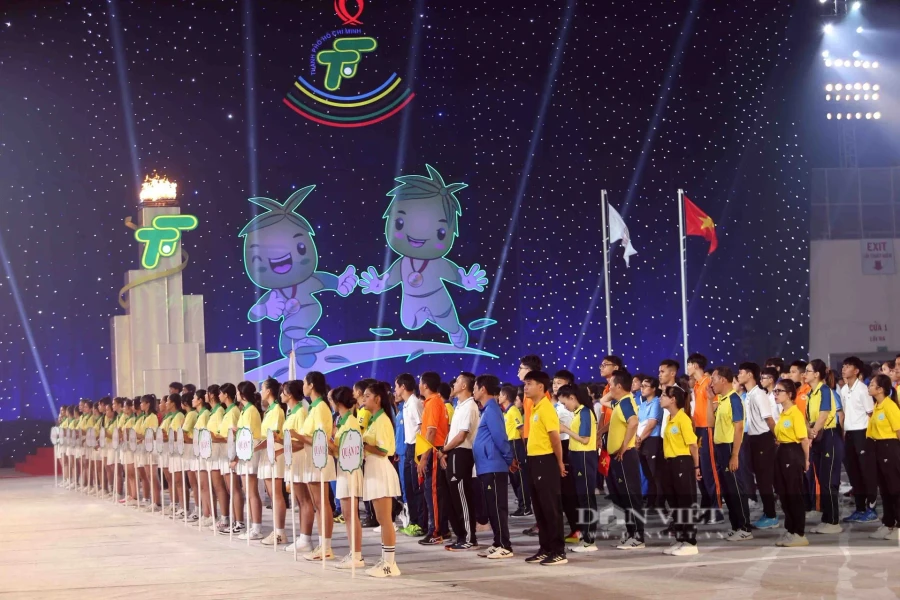 Lần đầu tiên tổ chức khai mạc Đại hội thể thao TP.HCM ở Công viên bờ sông Sài Gòn