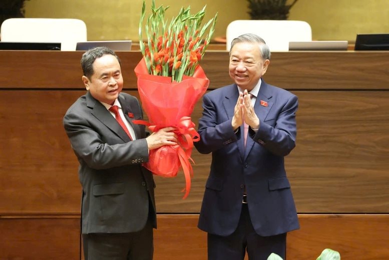 Đồng chí Trần Thanh Mẫn tái đắc cử chức vụ Chủ tịch Quốc hội