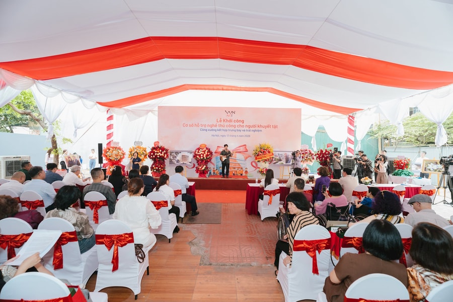 VỤN Art khởi công “ngôi nhà hy vọng” cho người khuyết tật