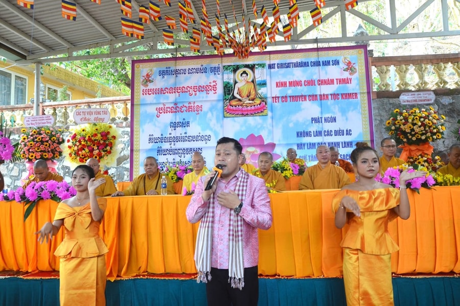 Tổ chức Tế cổ truyền CHÔL CHNĂM THMÂY của đồng bào Khmer ở phường Vũng Tàu