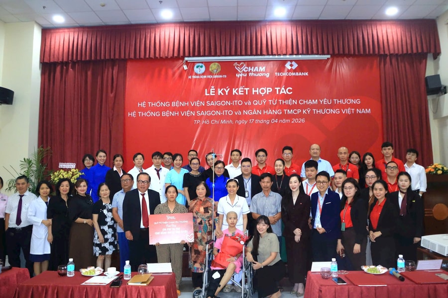 Hệ thống Bệnh viện SAIGON-ITO ký kết cùng Quỹ từ thiện Chạm yêu thương