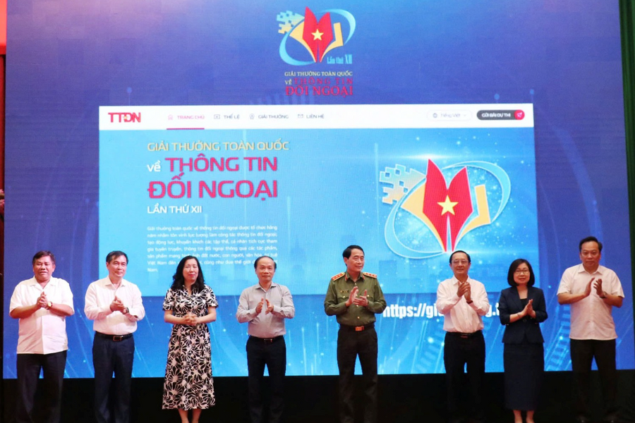 Phát động Giải thưởng toàn quốc về thông tin đối ngoại lần thứ XII