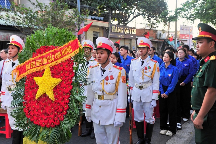 Trang trọng Lễ giỗ Tổ Hùng Vương tại phường Vũng Tàu