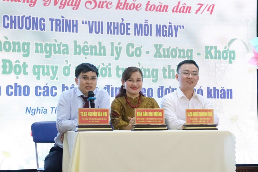 “Vui khỏe mỗi ngày” tháng 3&4: Hành trình bền bỉ kiến tạo cộng đồng tự chủ về sức khỏe