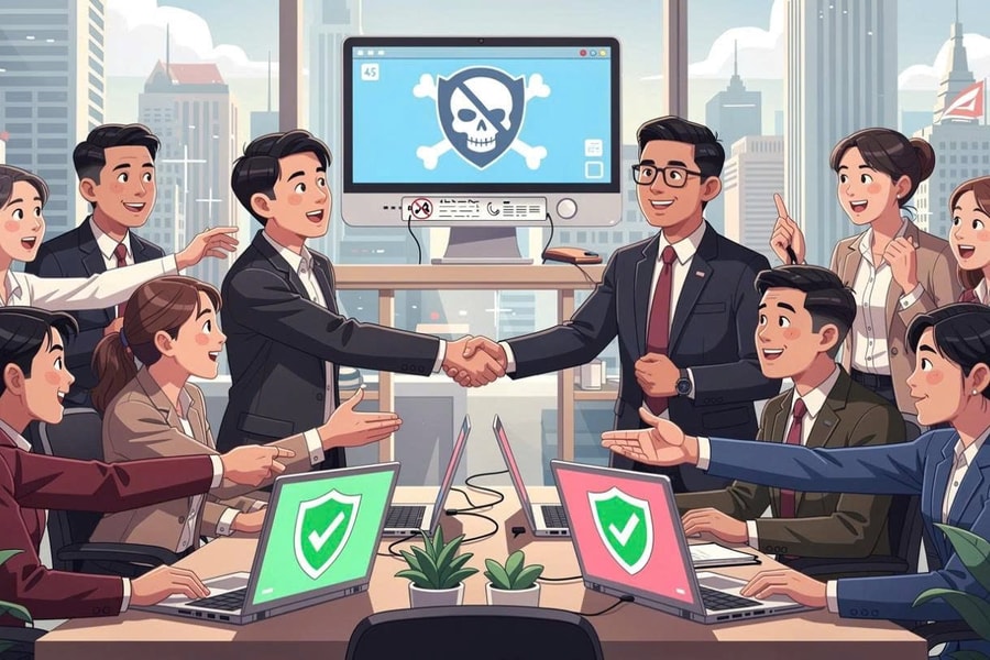 Các tổ chức, doanh nghiệp, cá nhân bị cấm dùng phần mềm lậu