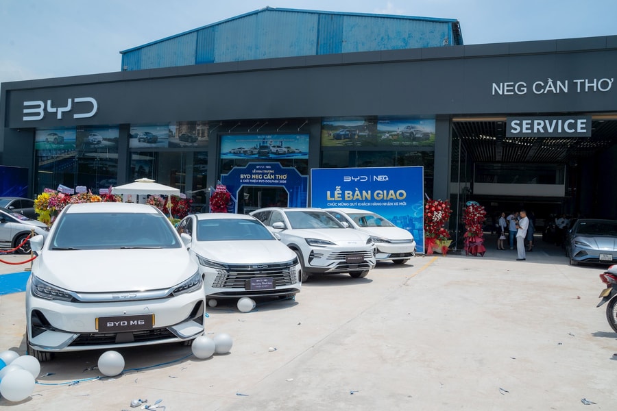 BYD khai trương showroom chuẩn 4S tại Cần Thơ, tăng cường hiện diện tại khu vực Tây Nam Bộ
