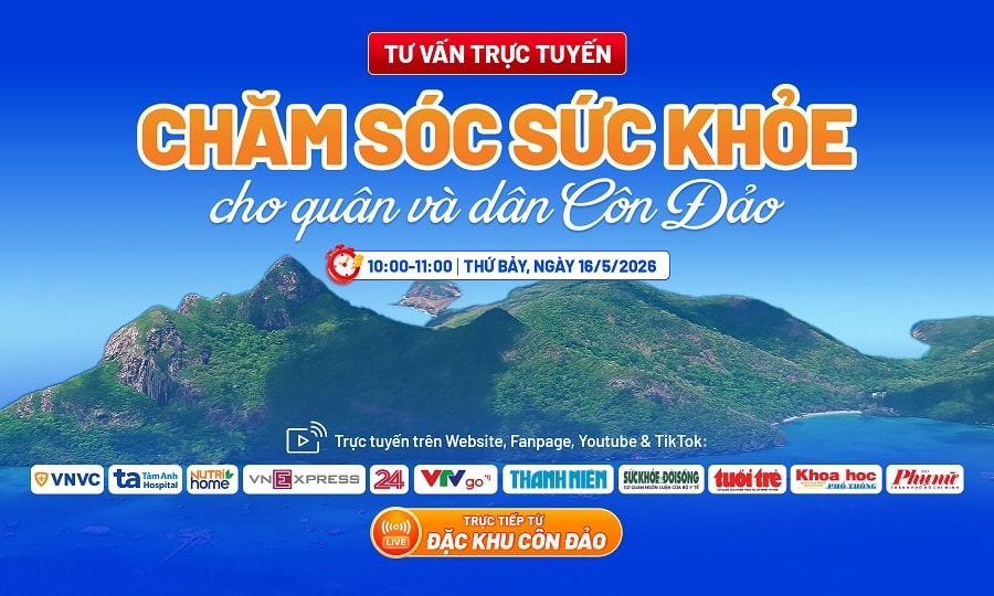 TRỰC TIẾP: VNVC đưa vắc xin về, tư vấn sức khỏe cho quân và dân Côn Đảo