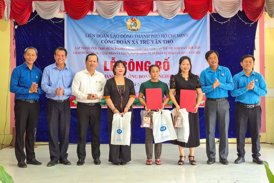 Công đoàn xã Trừ Văn Thố xây dựng "Mái nhà chung" cho người lao động