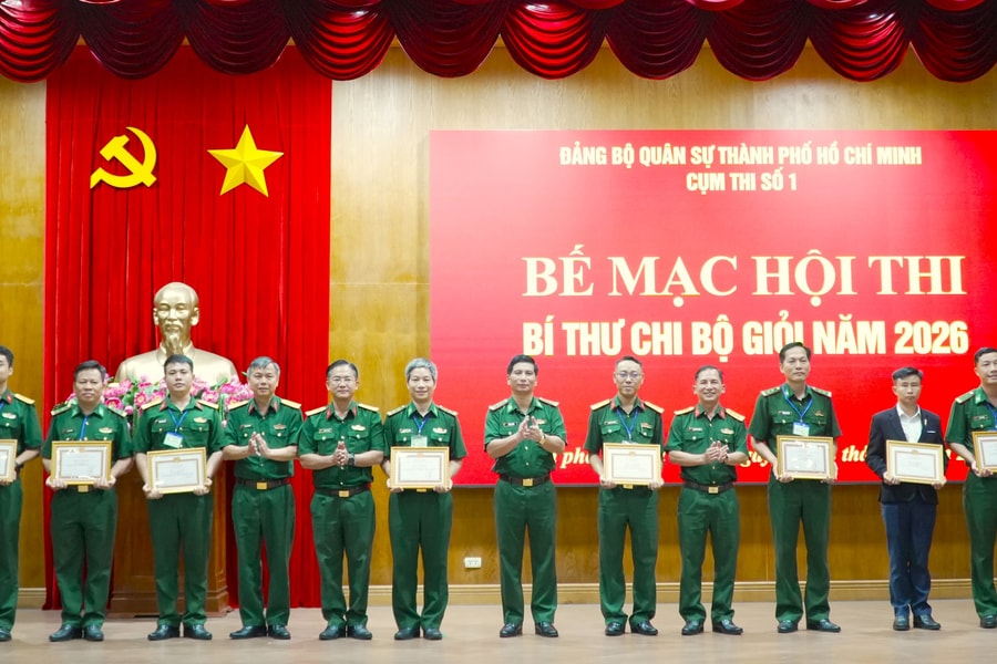 Khẳng định vai trò hạt nhân lãnh đạo từ Hội thi Bí thư chi bộ giỏi năm 2026