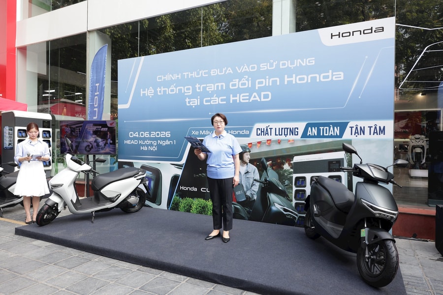Honda chính thức mở bán hai mẫu xe máy điện CUV e:, UC3, triển khai hệ thống trạm đổi pin và trạm sạc pin tại các thành phố lớn