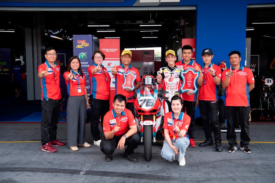 Đội đua Honda Racing Việt Nam nhận tài trợ từ FPT