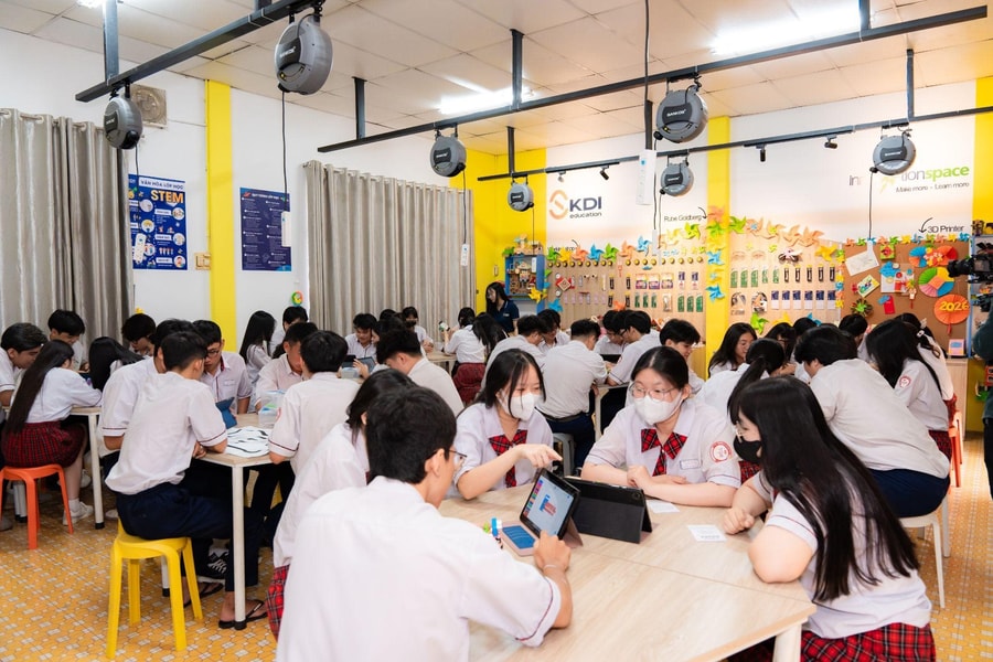 KDI Education tiên phong phát triển giáo dục STEM cho thế hệ học sinh tương lai