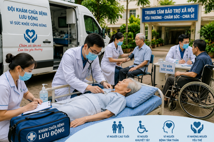 Khám chữa bệnh lưu động: Sớm hoàn thiện chính sách để phục vụ người dân tốt hơn