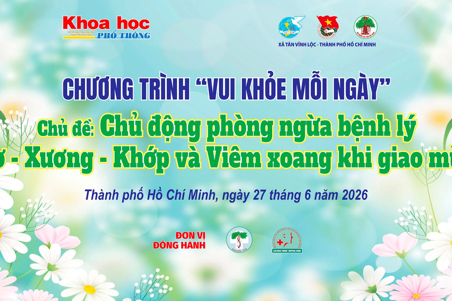 Đưa kiến thức y khoa về cơ xương khớp và viêm xoang khi giao mùa đến xã Tân Vĩnh Lộc