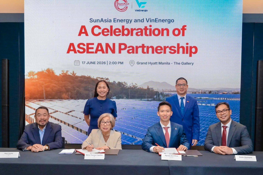 VinEnergo hợp tác với SunAsia Energy, phát triển điện mặt trời nổi kết hợp nuôi trồng thủy sản tại Philippines