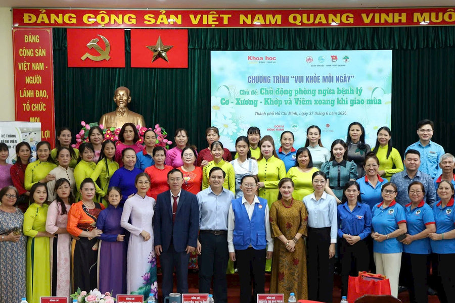 Vui khỏe mỗi ngày: Lan tỏa lối sống khỏe đến người dân xã Tân Vĩnh Lộc