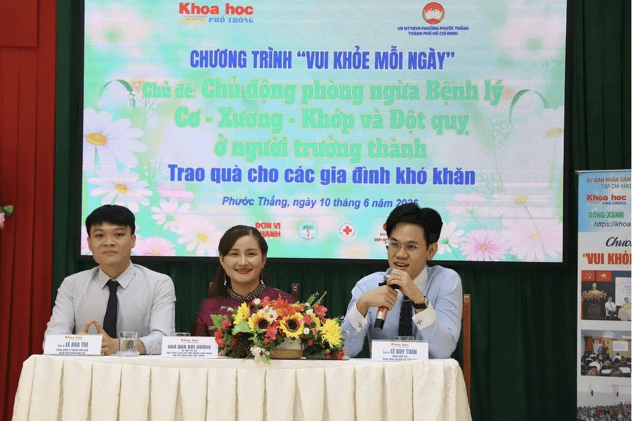 Một năm hành trình "Vui khỏe mỗi ngày": Phụng sự sức khỏe cộng đồng trong không gian đô thị TP.HCM mới