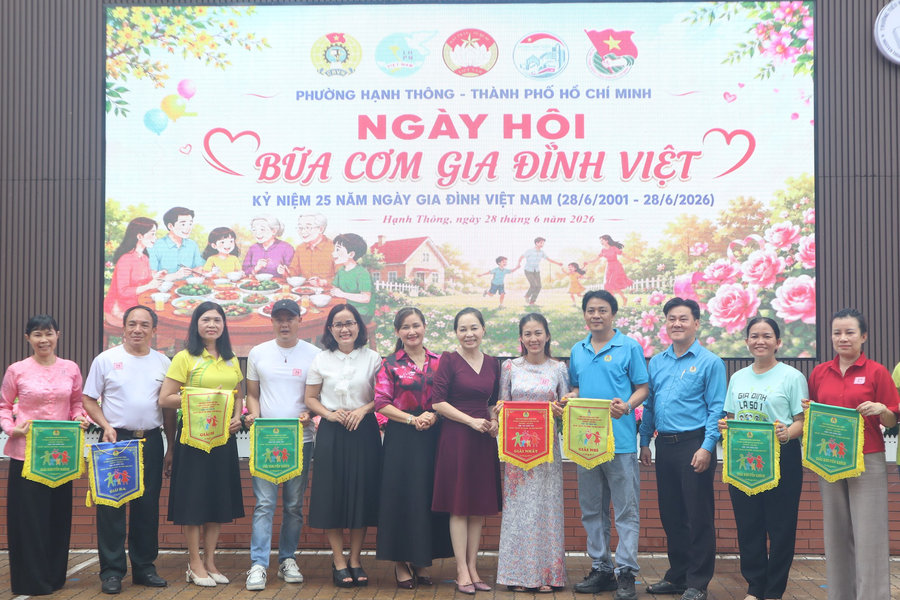 TP.HCM: Phường Hạnh Thông tổ chức hội thi nấu ăn “Ngày hội Bữa cơm gia đình Việt”