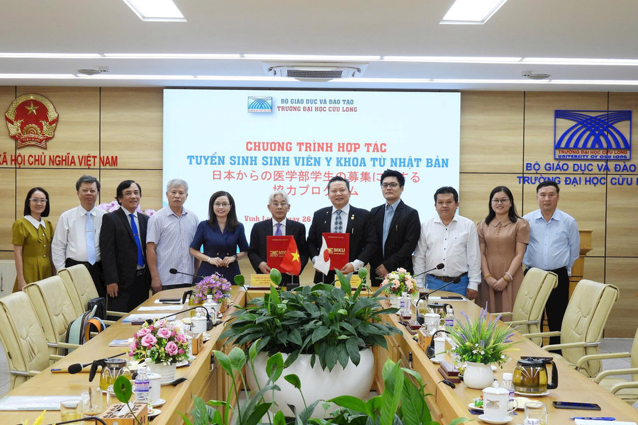 Trường Đại học Cửu Long đẩy mạnh quốc tế hóa giáo dục