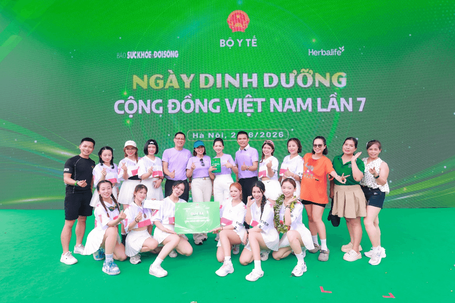 Herbalife Việt Nam đồng hành tổ chức Ngày Dinh Dưỡng Cộng Đồng Việt Nam lần 7
